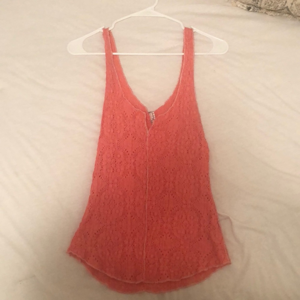 Free People lace tank